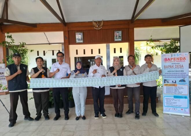 Bapenda Menyapa Warga Sasar Desa Kalisongo untuk Perluas Akses Pelayanan Pajak Kendaraan