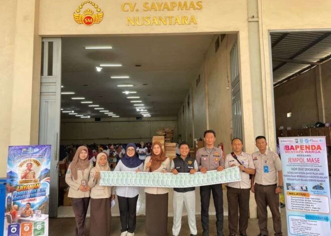 Dekatkan Pelayanan kepada Pekerja, Jasa Raharja Gelar Jempol Mase di CV Sayap Mas
