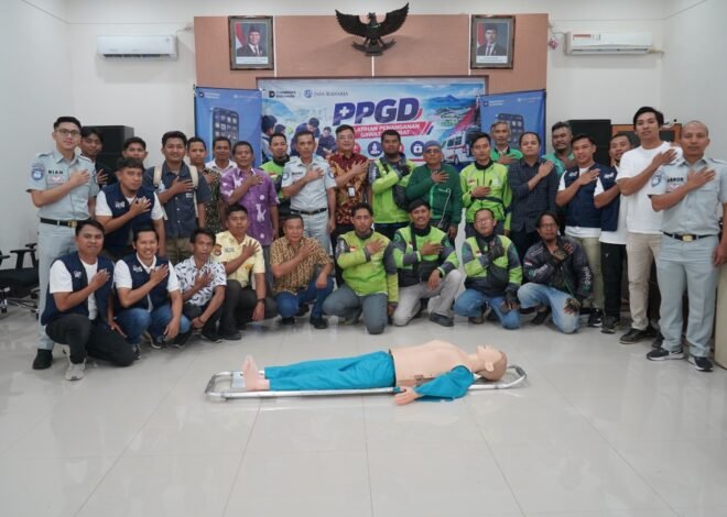 Perkuat Respons Kedaruratan, Jasa Raharja NTB Gelar Pelatihan PPGD Bersama Driver Ojek Online