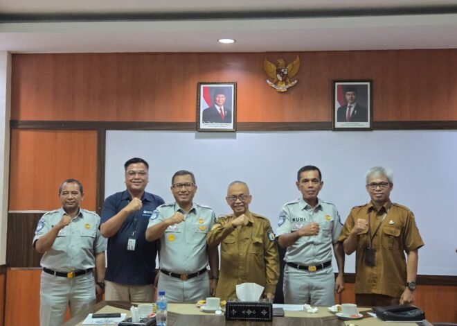 Perkuat Hubungan Kelembagaan, Jasa Raharja NTB Kunjungan Audiensi Bersama Sekda