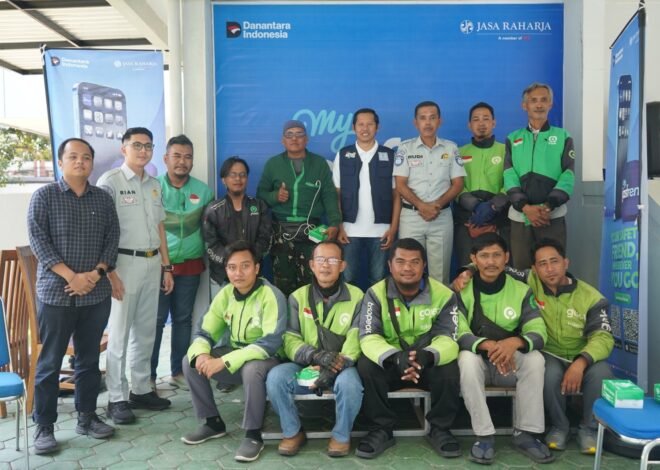 Kenalkan MyJasfren, Jasa Raharja NTB Gandeng Driver Ojol
