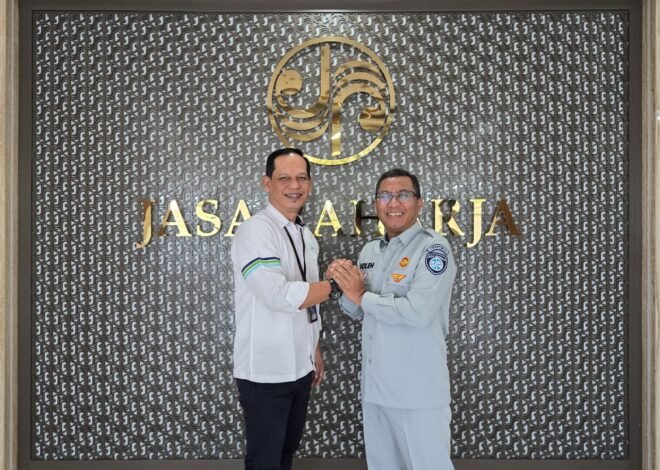 Bangun Kolaborasi Berkelanjutan, Jasa Raharja NTB Sambut Kunjungan GM ASDP Kayangan