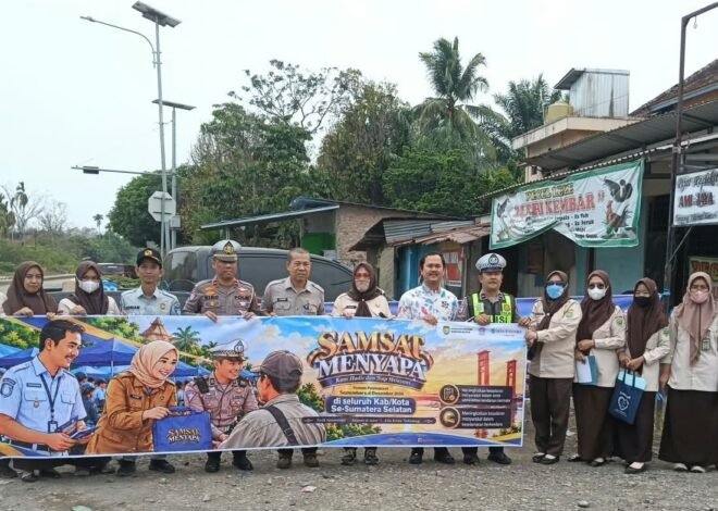 Tingkatkan Kepatuhan Pajak, Samsat Muara Enim I Gelar Opsgab Terpadu