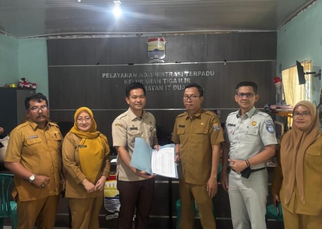 Jasa Raharja Dan Tim Samsat Palembang IV Sinergi Bersama Kelurahan Ilir Timur Tiga, Dorong Kepatuhan PKB