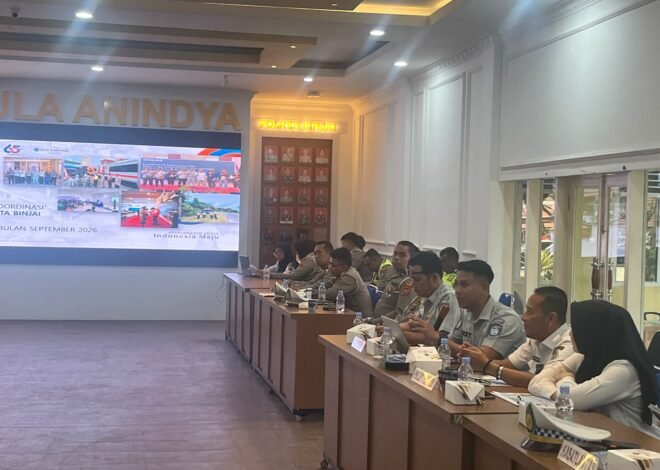 Perkuat Koordinasi FLLAJ di Binjai Bahas Kawasan Tertib Lalu Lintas dan Kondisi Jalan