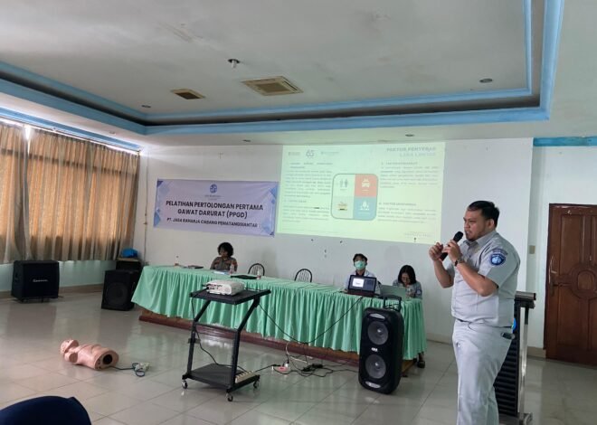 Jasa Raharja Pematangsiantar Gelar Pelatihan Penanganan Gawat Darurat bagi Driver Grab