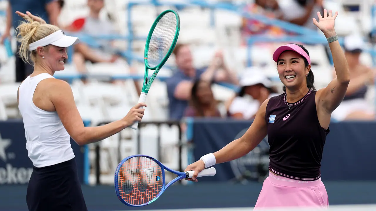 Aldila Sutjiadi/Routliffe Gebuk Li/Tauson Dua Set di US Open 2026