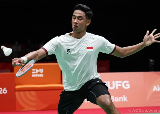 Alwi Farhan Bawa Pulang Medali Perunggu usai Kalah dari Kunlavut Vitidsarn