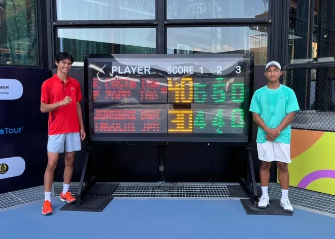 Petenis Muda Indonesia Rafalentino/Ethan Melaju ke Final ITF M15 Bali