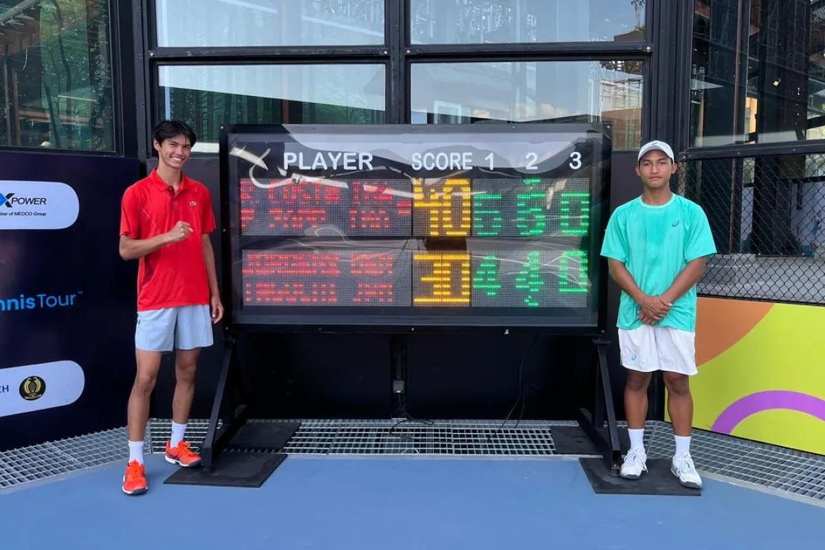 Petenis Muda Indonesia Rafalentino/Ethan Melaju ke Final ITF M15 Bali