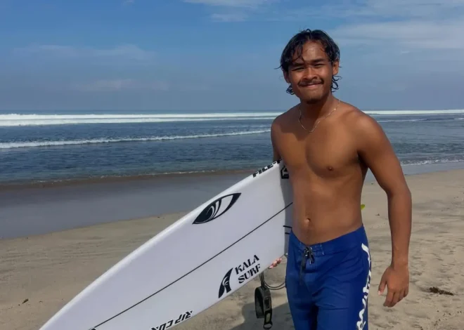 Pajar Ariyana Bawa Pulang Medali Perak dari Nomor Shortboard Putra Asian Games