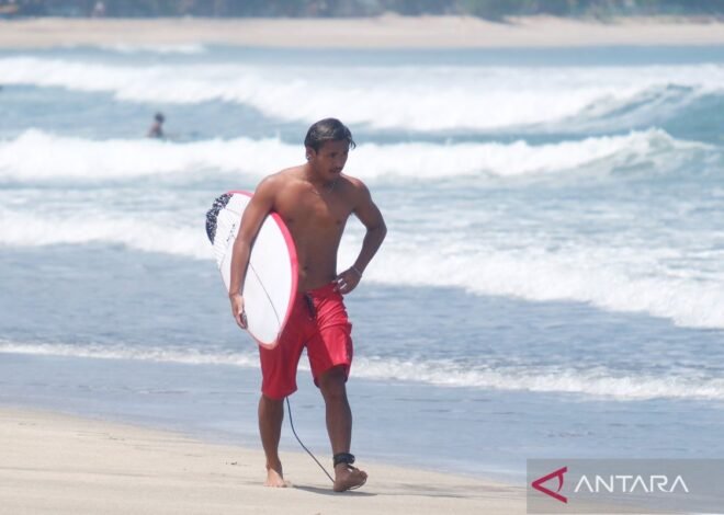 I Made Pajar Tembus Perempat Final Surfing Putra Asian Games 2026