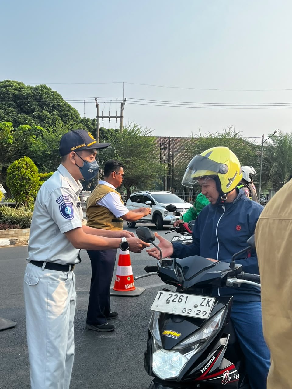 Jasa Raharja Purwakarta Dukung Opsgab Samsat Subang, Ajak Masyarakat Tertib PKB dan SWDKLLJ