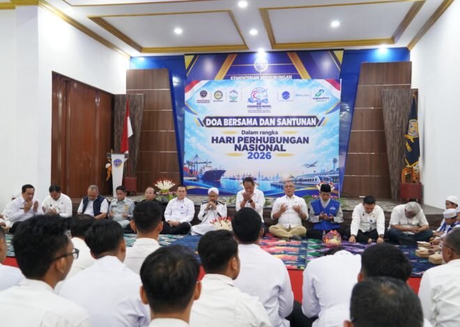 Jasa Raharja Kalsel Bersama Insan Perhubungan Panjatkan Doa untuk Korban KM Virgo Transport 8