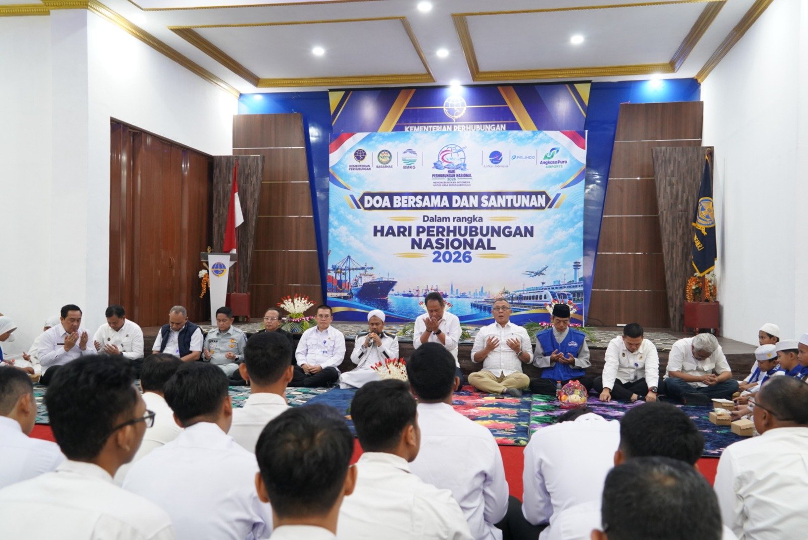Jasa Raharja Kalsel Bersama Insan Perhubungan Panjatkan Doa untuk Korban KM Virgo Transport 8