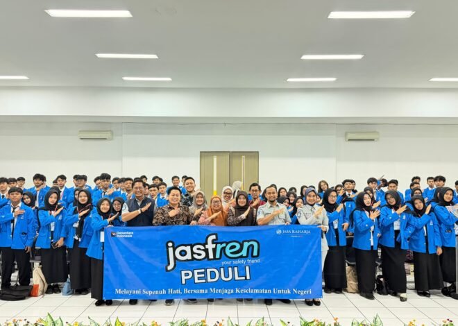 Jasa Raharja Sosialisasikan Keselamatan Transportasi kepada Mahasiswa Baru Universitas Bina Sarana Informatika Tasikmalaya
