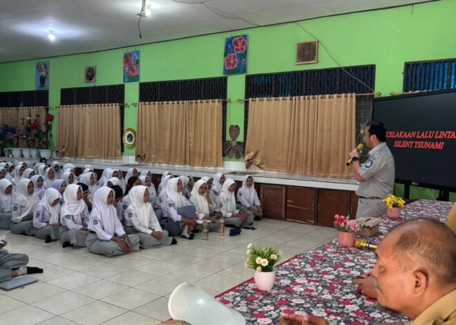 Jasa Raharja Kalsel Bekali Pelajar SMAN 4 Banjarbaru dengan Edukasi Keselamatan Berlalu Lintas