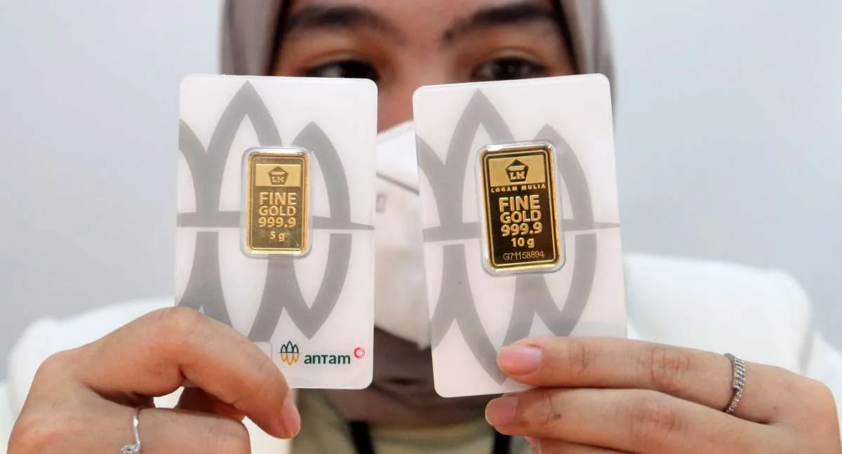 Harga Emas Antam Kembali Naik, Harga 1 Gram Capai Rp2,613 Juta