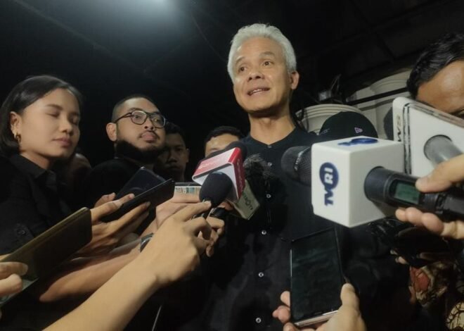 Ganjar Tanggapi Perkara MK yang Persoalkan Pencalonan Gibran