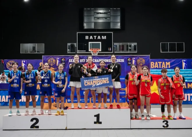 Indonesia Sapu Bersih Gelar Putra-Putri SEABA U17 3×3 Championship