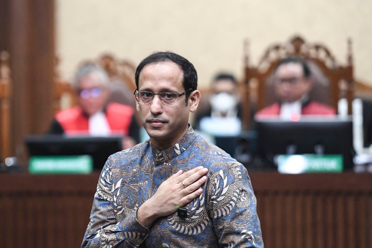 Pengadilan Tinggi Pangkas Vonis Nadiem Makarim Jadi 9 Tahun