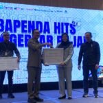 Jasa Raharja Indramayu Terima Penghargaan Dari bupati Indramayu Dalam Ajang Bapenda Hits Vol. II