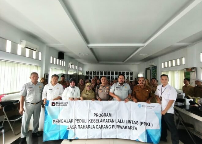 Tingkatkan Kesadaran Keselamatan Berlalu Lintas Remaja, Jasa Raharja Purwakarta dan Unit Kamsel Polres Purwakarta Gelar Program PPKL di SMAN 1 Cibatu