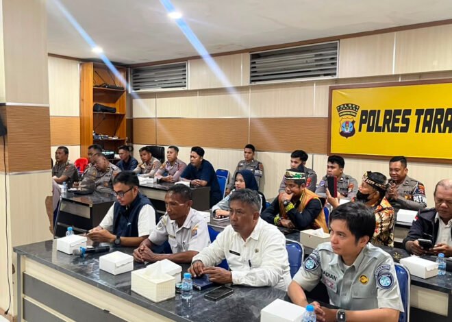 Perkuat Sinergi Lintas Sektor, Jasa Raharja Hadiri Forum Lalu Lintas Angkutan Jalan di Polres Tarakan