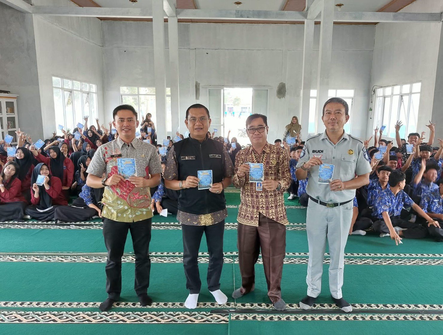 Jasa Raharja Edukasi Siswa SMAN 1 Sekincau Lampung Barat, tentang Keselamatan Berkendara dan Keringanan Pajak