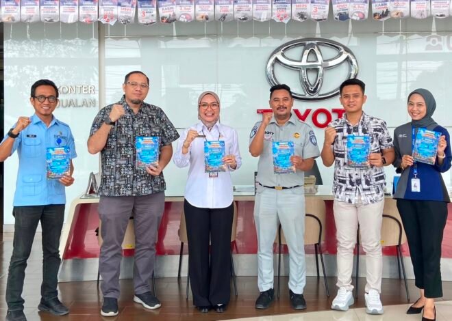 Jasa Raharja Perkuat Sinergi dengan Dealer Toyota Bandar Jaya, Dorong Edukasi Program Keringanan Pajak