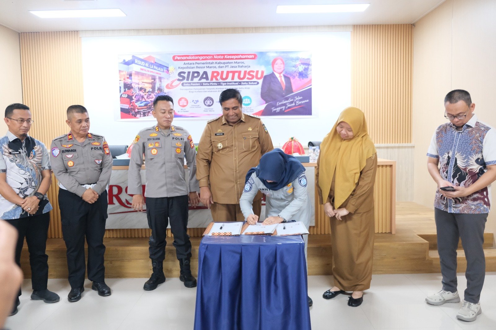 Kabar Baik bagi Warga Maros: Korban Kecelakaan Kini Diberi Kemudahan Lewat Program SIPARUTUSU