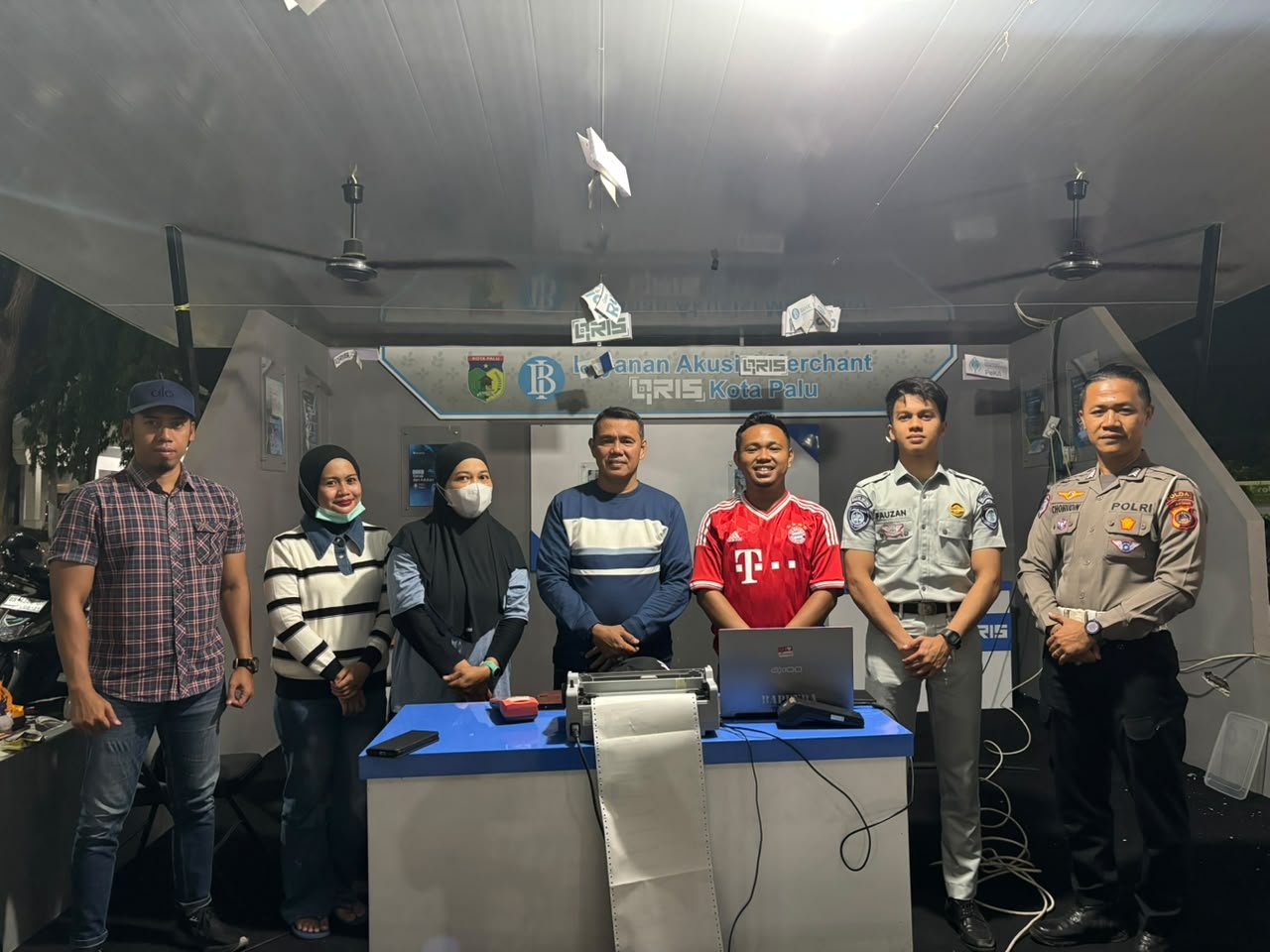 Jasa Raharja Dukung Kemudahan Pelayanan melalui Samsat Keliling Night di Kota Palu