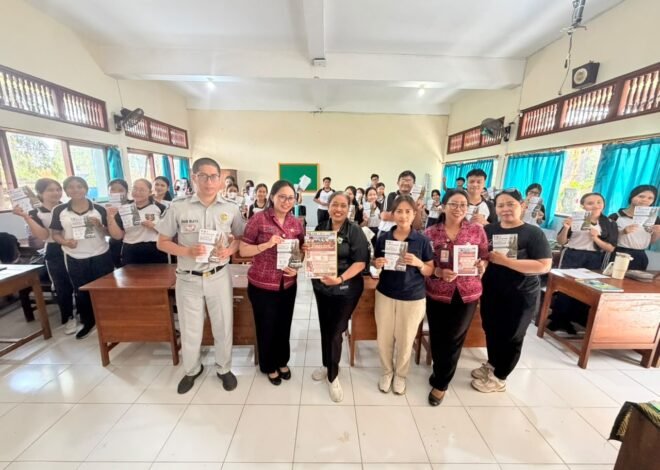 Bukan Hanya Soal Pajak, Jasa Raharja Titipkan Pesan Tertib Kendaraan kepada Generasi Muda di Kuta Selatan