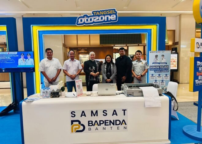 Permudah Pembayaran PKB dan SWDKLLJ, Jasa Raharja Tangerang Bersama Samsat Ciputat Hadirkan Samsat Keliling di TANGSEL OTOZONE 2026