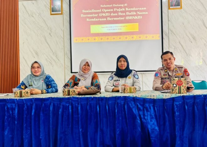 Siswa SMAN 4 Yogyakarta Kenali Manfaat Pajak Kendaraan dan Keselamatan Berlalu Lintas