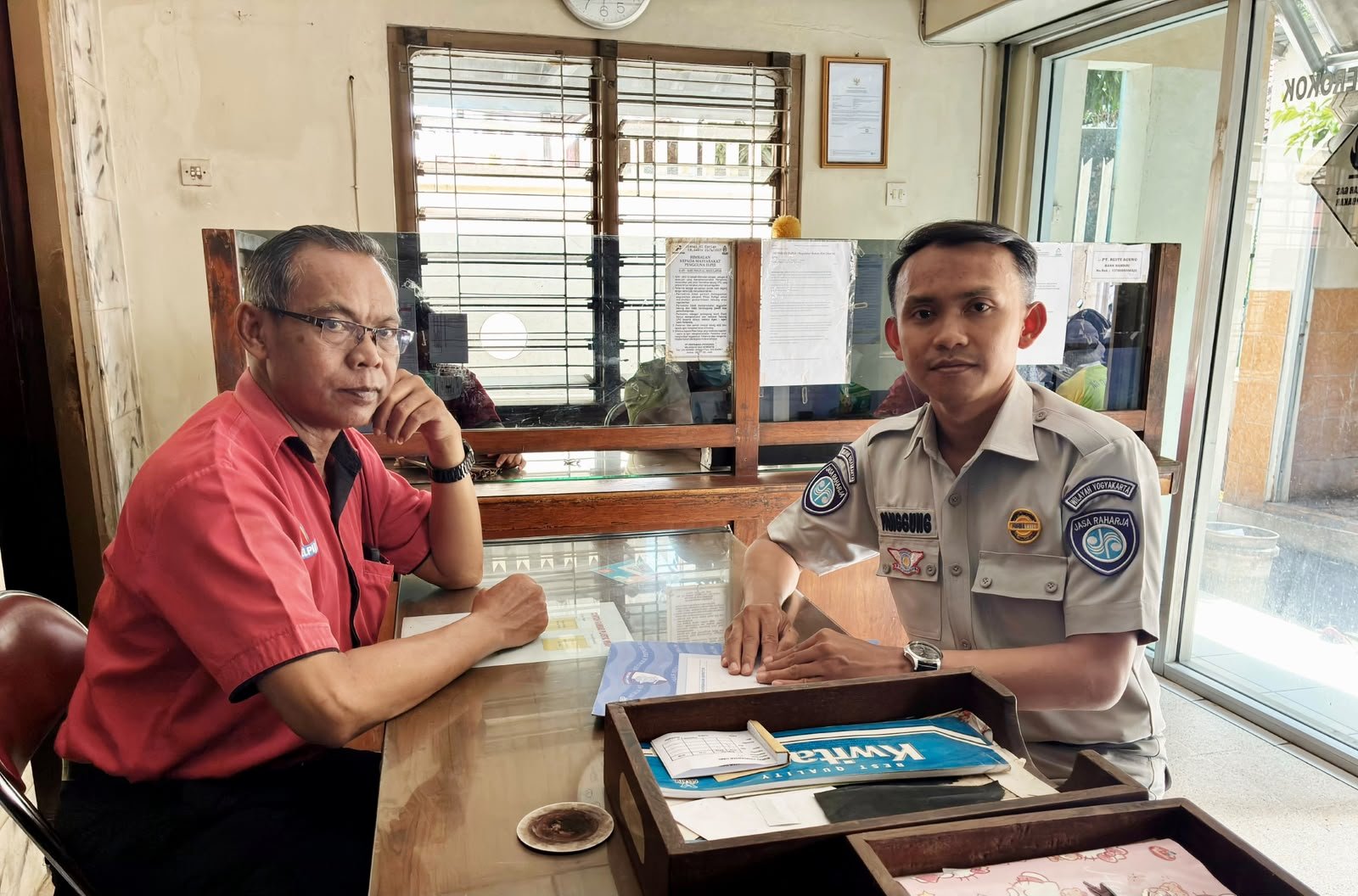 Jasa Raharja Lakukan Verifikasi Data Kendaraan melalui SIGAP Instansi di PT Restu Agung Yogyakarta