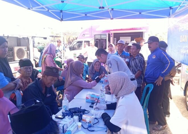 Jasa Raharja Cabang Tasikmalaya Gelar MUKL dengan Pemeriksaan Kesehatan dan Pengobatan Gratis di Desa Sidarahayu, Kabupaten Ciamis