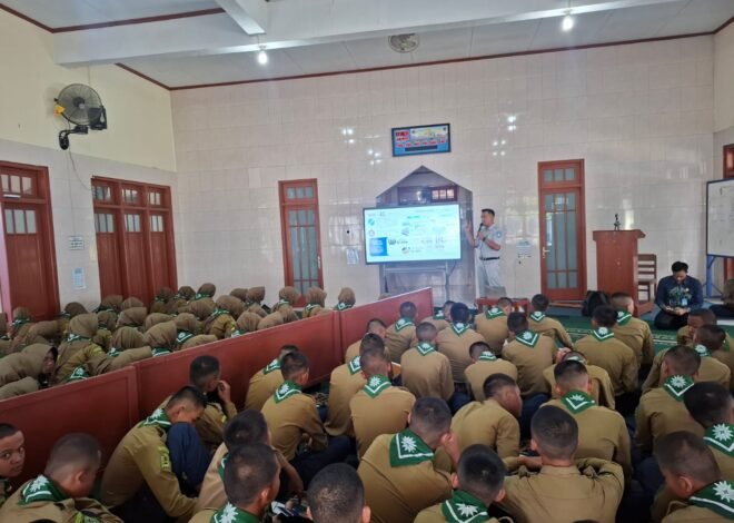 Jasa Raharja Cabang Magelang Laksanakan Pengajar Peduli Keselamatan Lalu Lintas Di SMK Muhammadiyah 2 Mertoyudan Kabupaten Magelang
