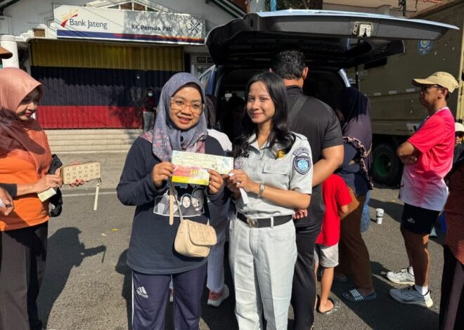 Samsat Pati Hadir di CFD, Dekatkan Layanan Samsat Keliling dan Sosialisasikan Program Jateng Bebas