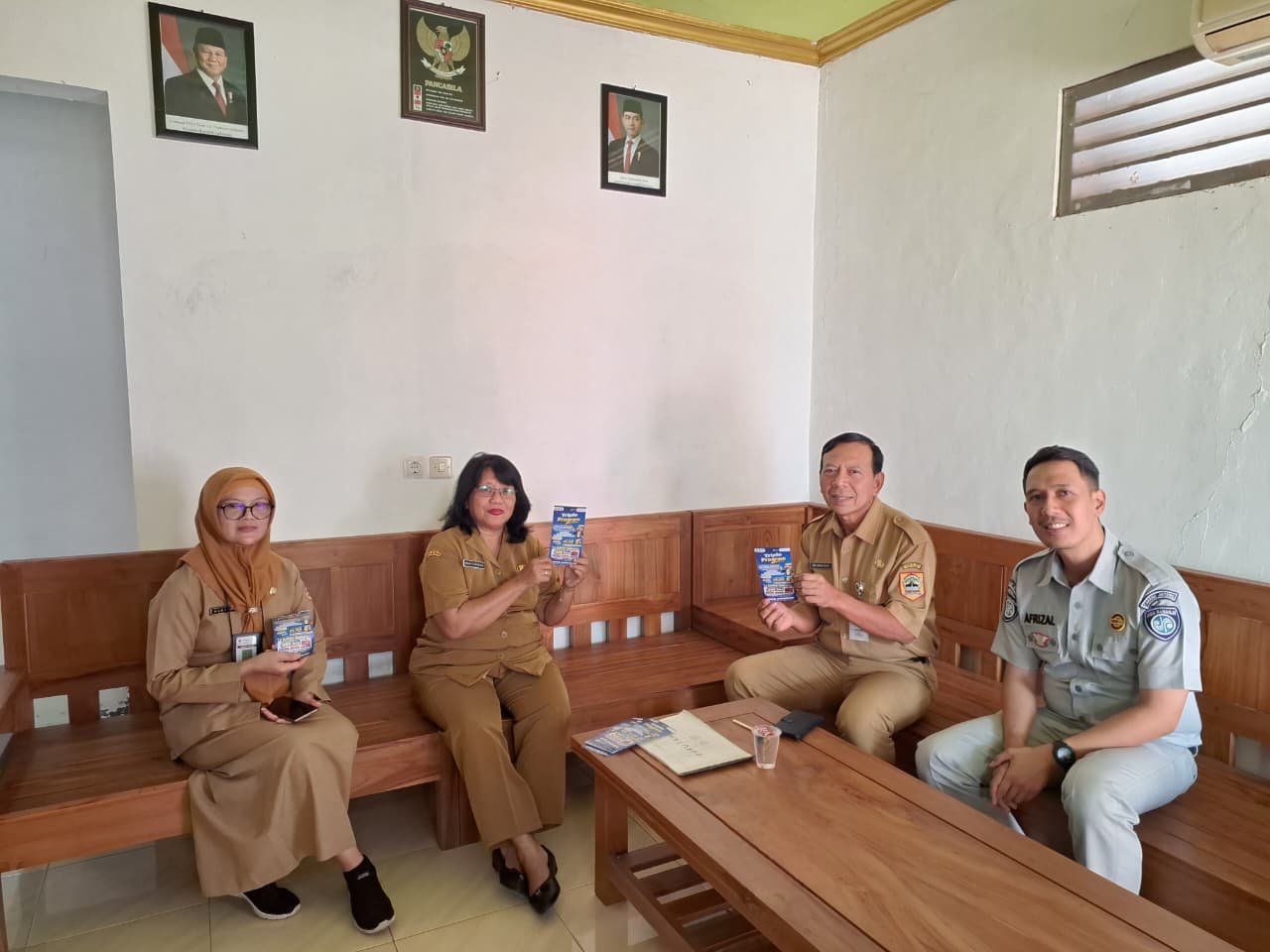 Perluas Informasi hingga Tingkat Desa, Tim Pembina Samsat Wonogiri Glorifikasi Program Jateng Bebas