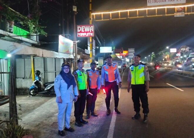 Cegah Laka Lantas di Titik Rawan, Jasa Raharja dan Polrestabes Semarang Gelar Blue Light Patrol di Wilayah Kecamatan Ngaliyan