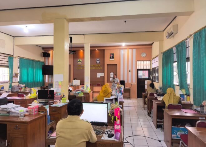 Jasa Raharja Cabang Sukoharjo Gelar Program PPKL Di SMA Negeri 1 Nguter, Dorong Pengajar Jadi Pelopor Keselamatan Berlalu Lintas