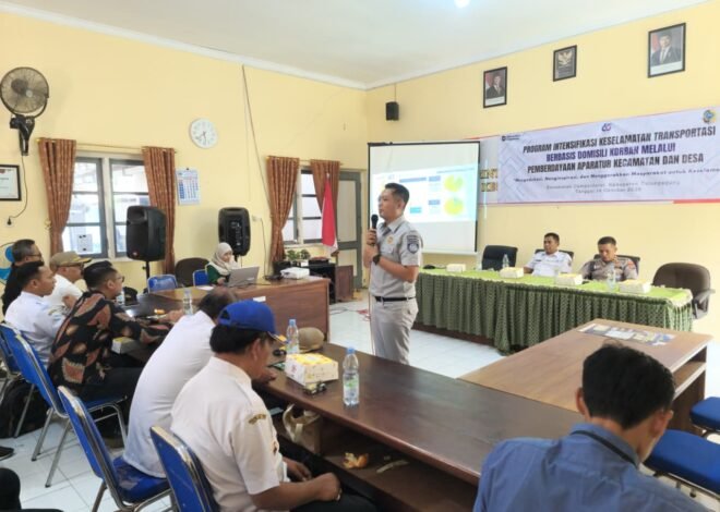 Kolaborasi Jasa Raharja dan Pemerintah Daerah, Tekan Angka Laka Lantas Melalui Program Intensifikasi Keselamatan Transportasi Berbasis Domisili
