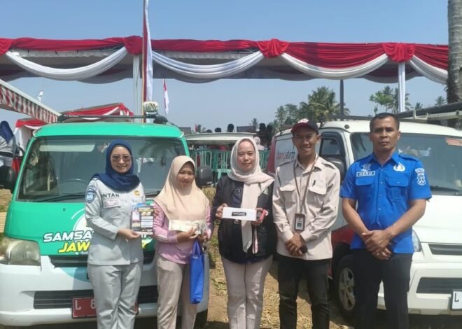 Laksanakan Layanan Samling “Bapak Desa”, Jasa Raharja Cabang Malang Percepat Pelayanan Samsat di Pandansari