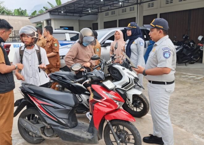 Lewat Operasi Gabungan, Jasa Raharja Singkawang Ajak Warga Tertib Pajak dan Berlalu Lintas