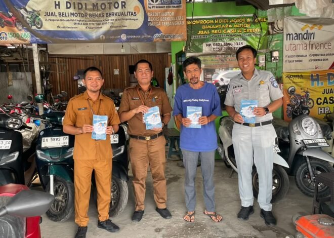 Tim Pembina Samsat Banjarmasin I Perluas Jangkauan SIGAP, Sasar Dealer Motor Bekas