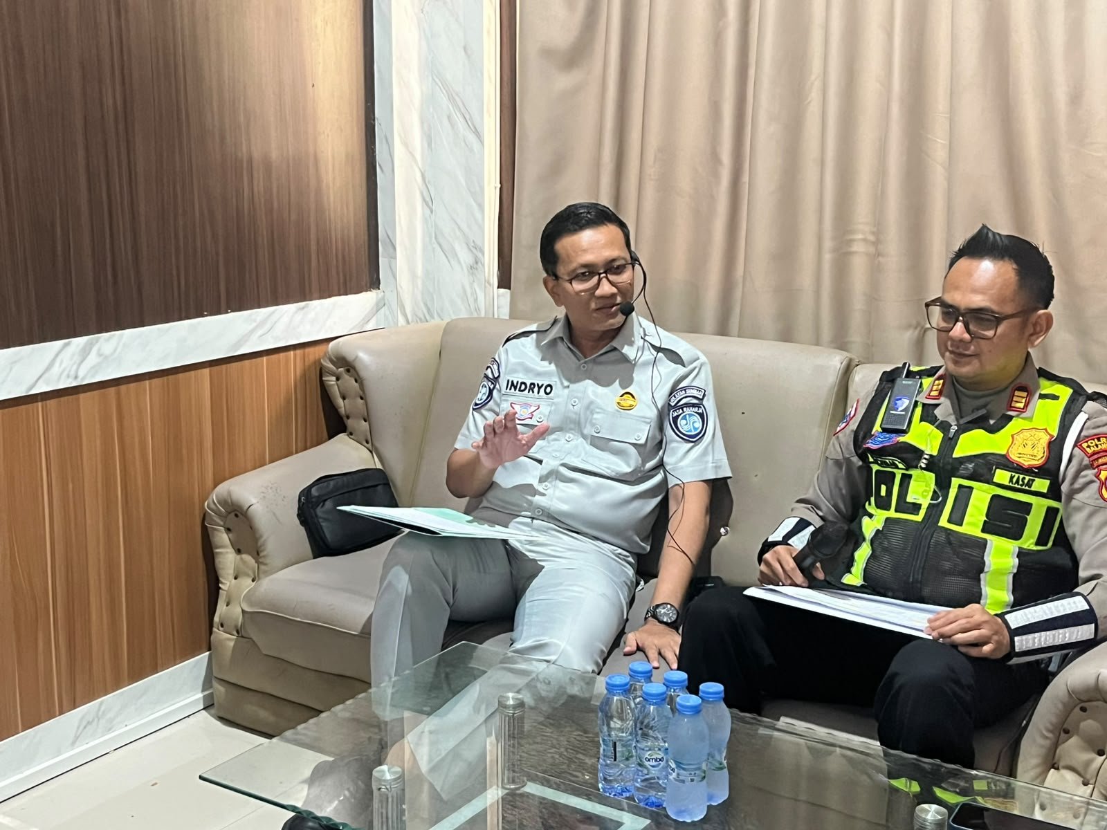 Jasa Raharja Perkuat Edukasi Keselamatan Lalu Lintas Lewat Podcast Polres Balangan Bapandir