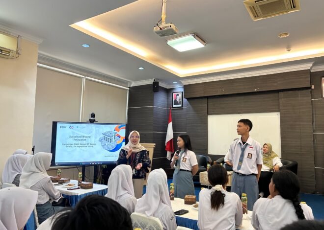 Jasa Raharja Kepri Tingkatkan Literasi Keselamatan Transportasi dan Kepatuhan Pajak Kendaraan Melalui Kunjungan Pelajar SMA Negeri 27 Batam