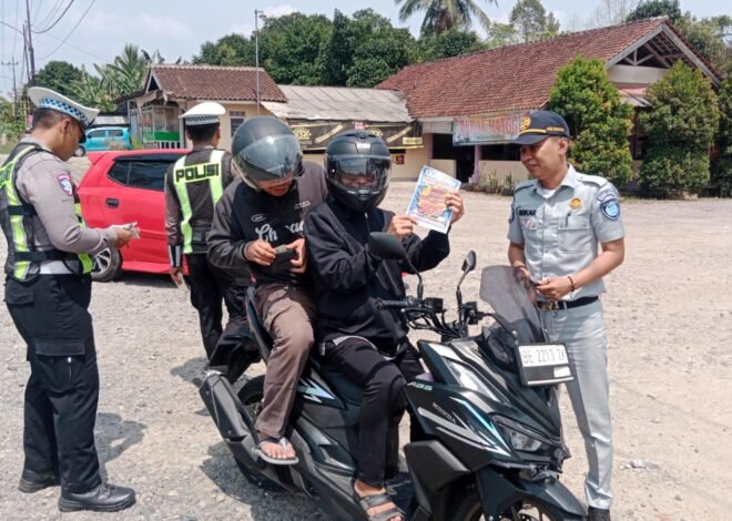 Jasa Raharja dan Mitra Samsat Perkuat Sinergi Sosialisasi Keringanan Pajak Kendaraan di Pugung