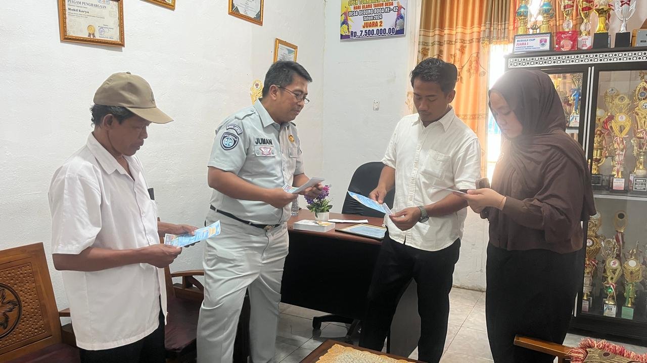 Wilayah dengan Data Gaspol Tinggi Jadi Sasaran Edukasi Program Relaksasi Pajak di Mesuji